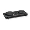 Placa Elétrica HAEGER 2250W Preta Double Disc