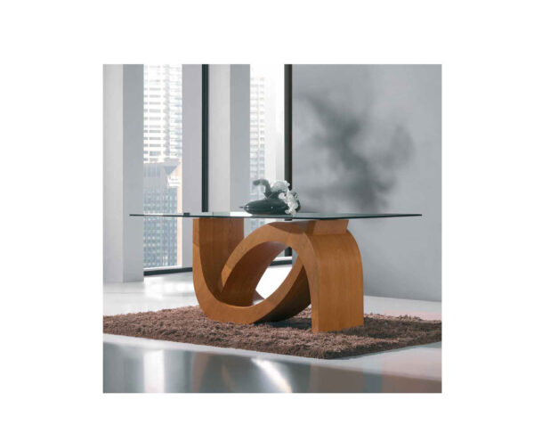 Mesa Cristal Cerejeira
