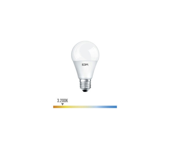 Lâmpada LED Regulável E27 10W 3200K EDM
