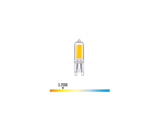 Lâmpada G9 LED 2W 220lm 3200K EDM